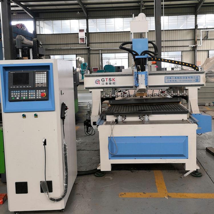 Panel furniture cutting machine straight row machining center 4