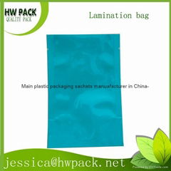 lay flat solid color zipper bag