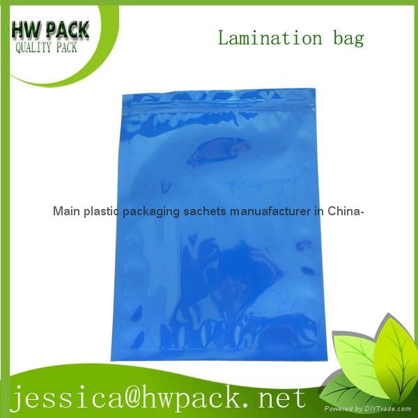 lay flat solid color zipper bag 2