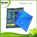 lay flat solid color zipper bag 3