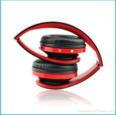 Whosale fashion bluetooth headset for music player or mobile phone