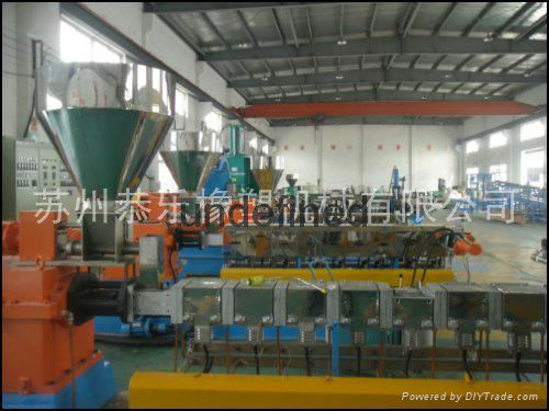 Plastic sheet extruder 2