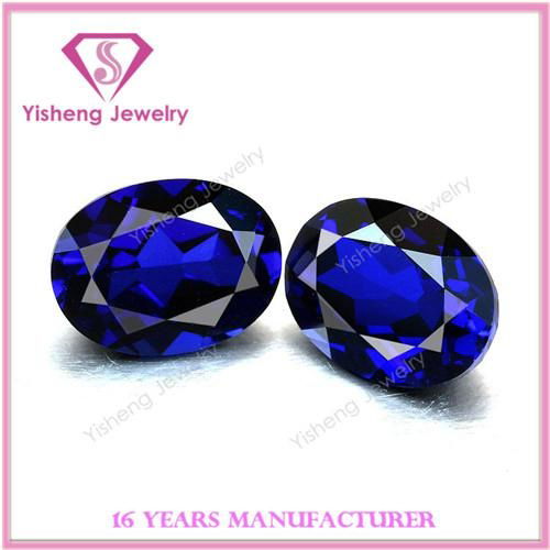 Oval Shape Faceted Quality Blue Sapphire Gemstone 2