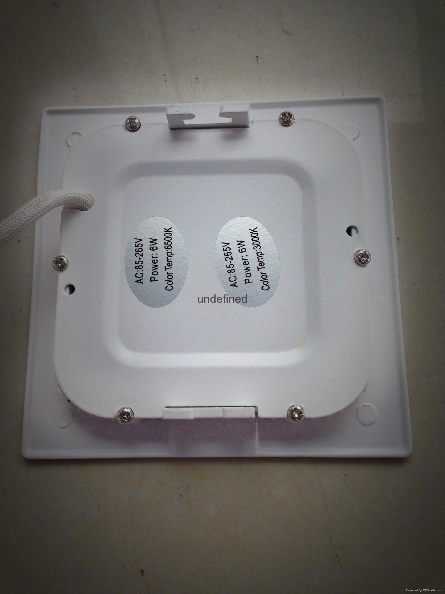 3w-24w slim LED energy saving panel light 