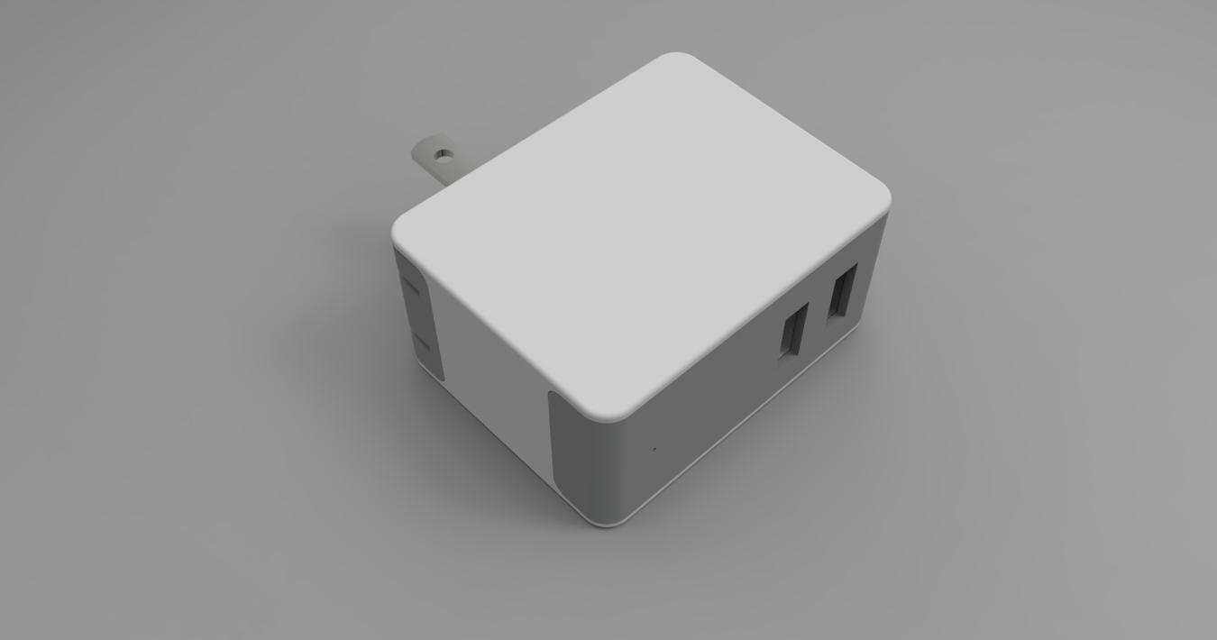 25w 5a /15w 3a 2ports USB Travel Charger  with Smart IC 2