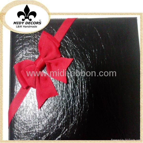 Wholesale quality ribbon bow for gift box packaging 5