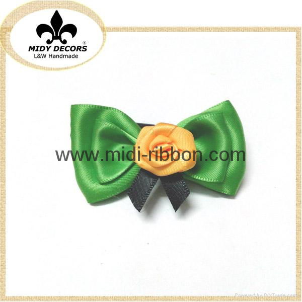 Pre-tied ribbon bow for gift box packaging 5