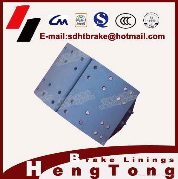 WVA 19032 BPW non-asbestos heavy duty truck brake lining for truck