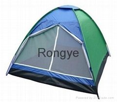 Si  er Coated Camping Tent
