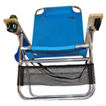  Big Papa 4 Position Beach Chair - Light Blue 5