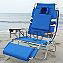 Ostrich 3-In-1 Deluxe Beach Chair In Blue 1