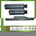 High speed low noise cross flow fan, micro heat fan with motor in ningbo factory 4