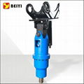 BEIYI excavator hydraulic earth auger drilling machine 1