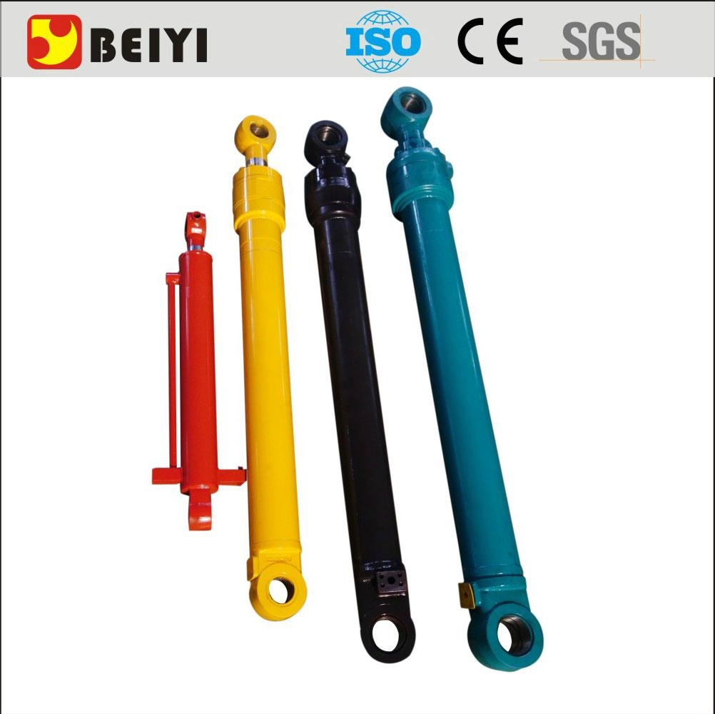 Beiyi Excavator Double Acting Hydraulic Oil Cylinder 2