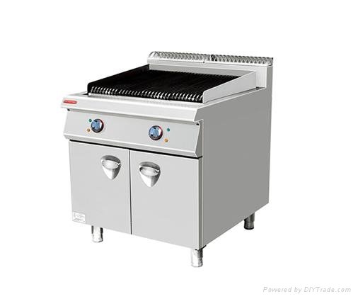 Gas Style Lava rock grill 3