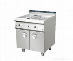 Gas style Two Fryer Include Two Basket