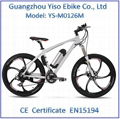 E MTB electric bike with magnesium alloy integrated motor wheel 1