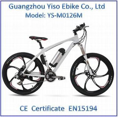 E MTB electric bike with magnesium alloy integrated motor wheel