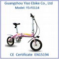 car trunk mini folding electric bicycle 1