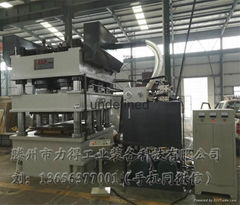 Large iron door door embossing machine equipment