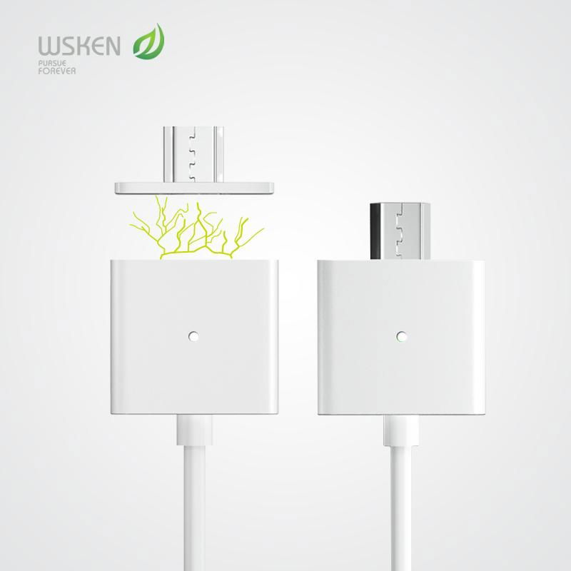  WSKEN metal magnetic cable for mirco usb