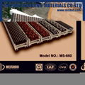 New design Aluminum Dustproof rubber entrance mat for Heavy traffic area 3