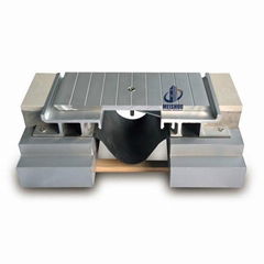 Thick aluminum plate high load concrete driveway expansion joints