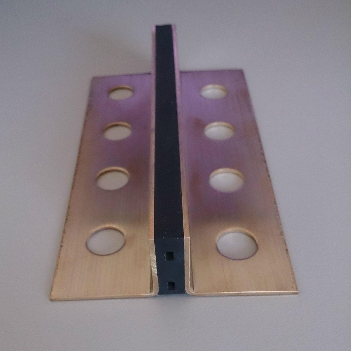 Aluminum material concrete floor tile movement joints ms meishuo