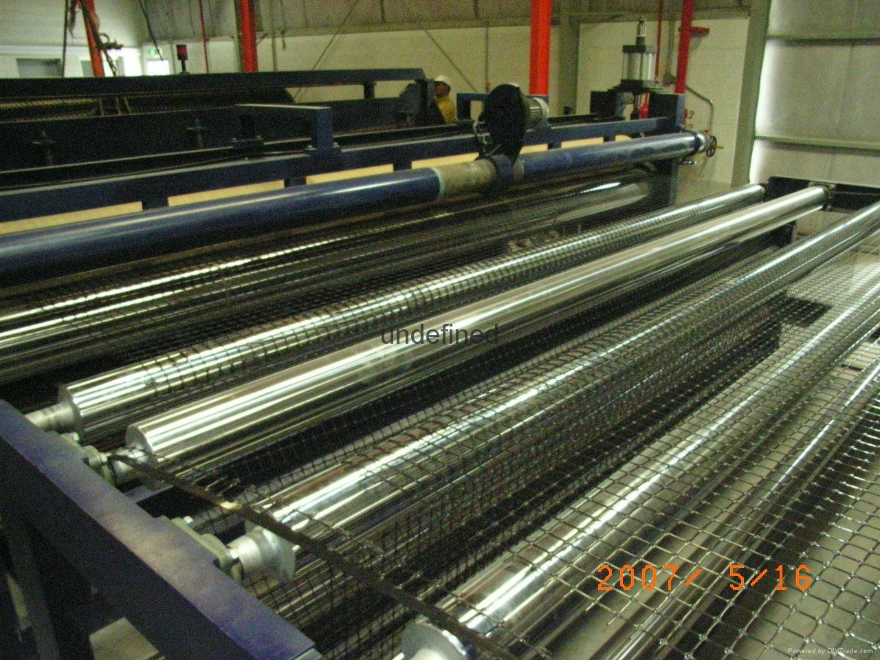 Biaxial geogrid production line and technology 2