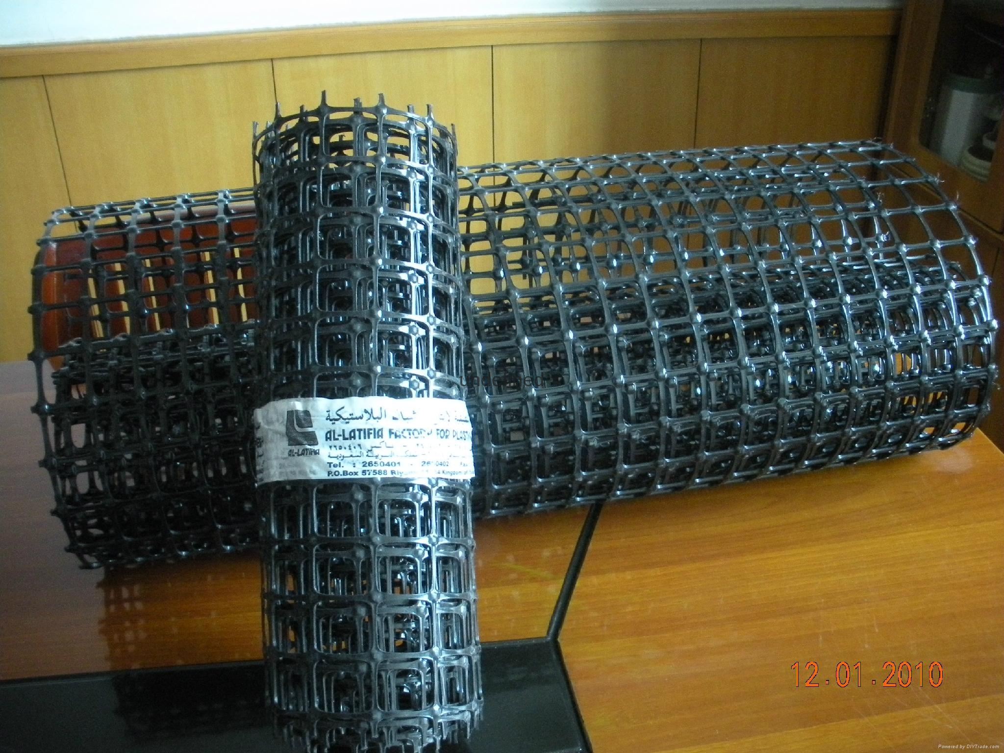 Biaxial geogrid production line and technology 3