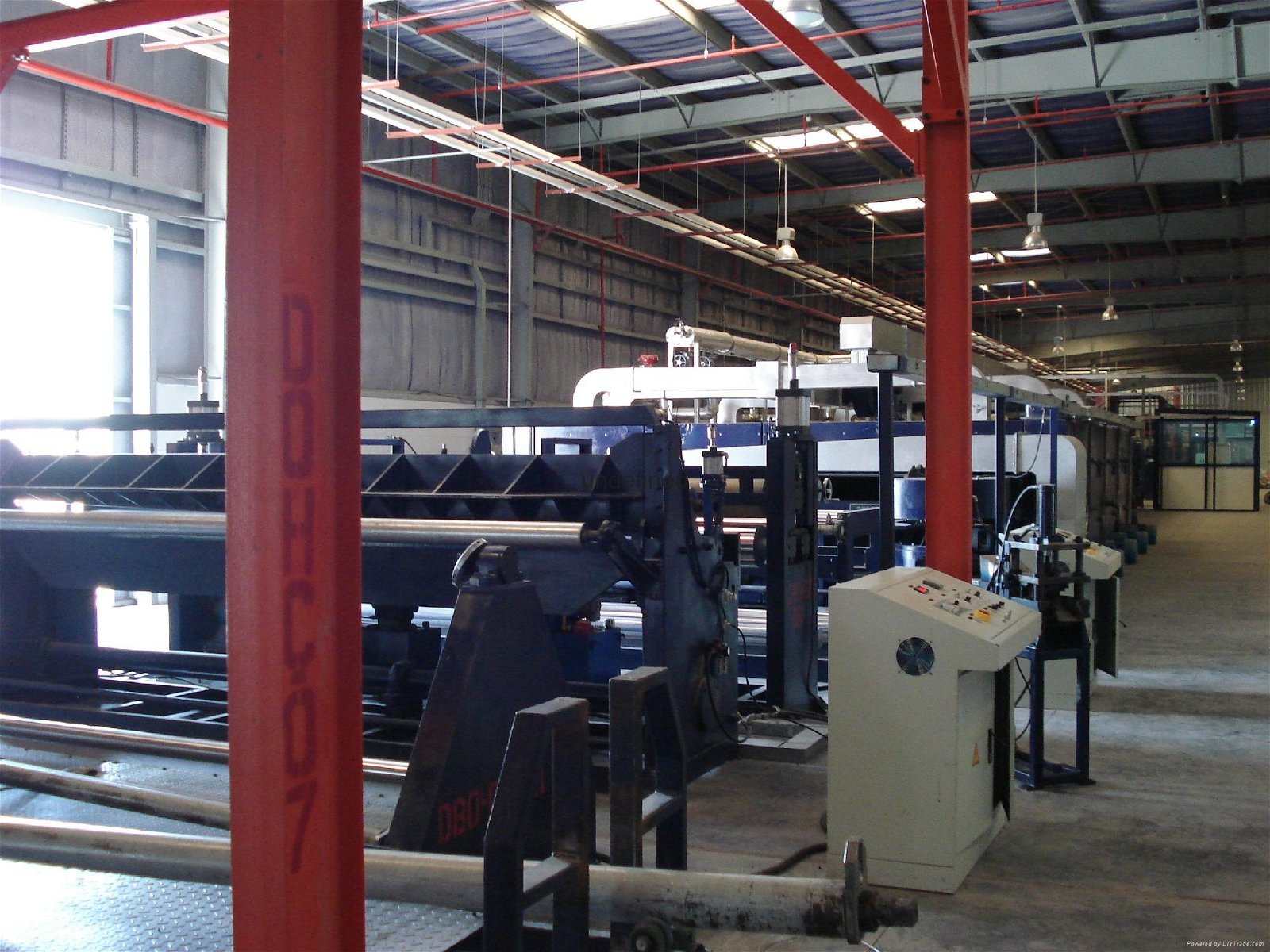 Biaxial geogrid production line and technology 5