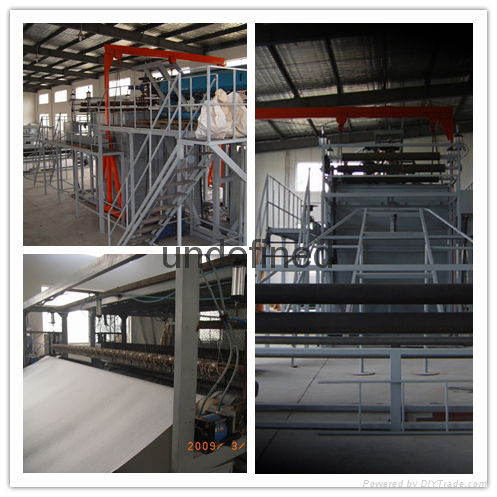 Drainage net production line and technology 2