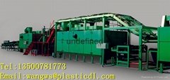 Plastic floor mat production line and technology
