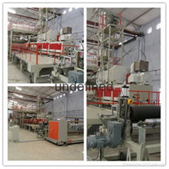 Lamphouse cloth production line and technology