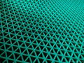PVC hexagonal hollow antiskid floor mat production line and technology 3