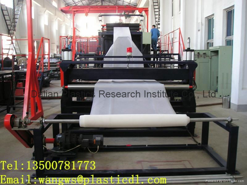 Filtering net production line and technology 2