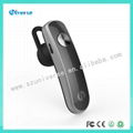 V4.1 Single business bluetooth earphone, hot selling, pair to 2 device 1