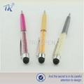 Beautiful Designe Crystal Touch Pen, Accept Customization And Logo Print 2