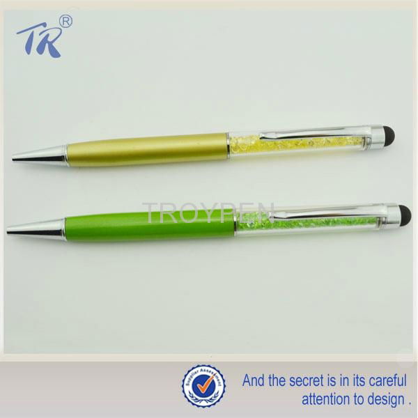 Beautiful Designe Crystal Touch Pen, Accept Customization And Logo Print 3