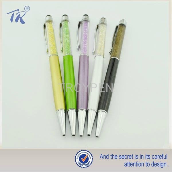 Beautiful Designe Crystal Touch Pen, Accept Customization And Logo Print 4