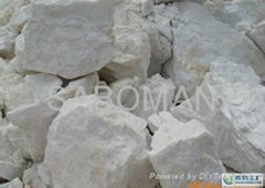 Super white barite lump 90 whiteness