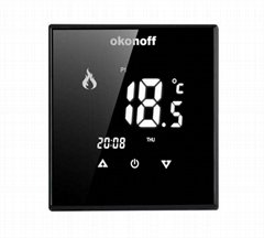 Touch screen thermostat
