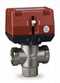 Motorized shutoff valve