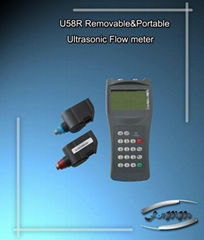 Clamp-on ultrasonic flow meter