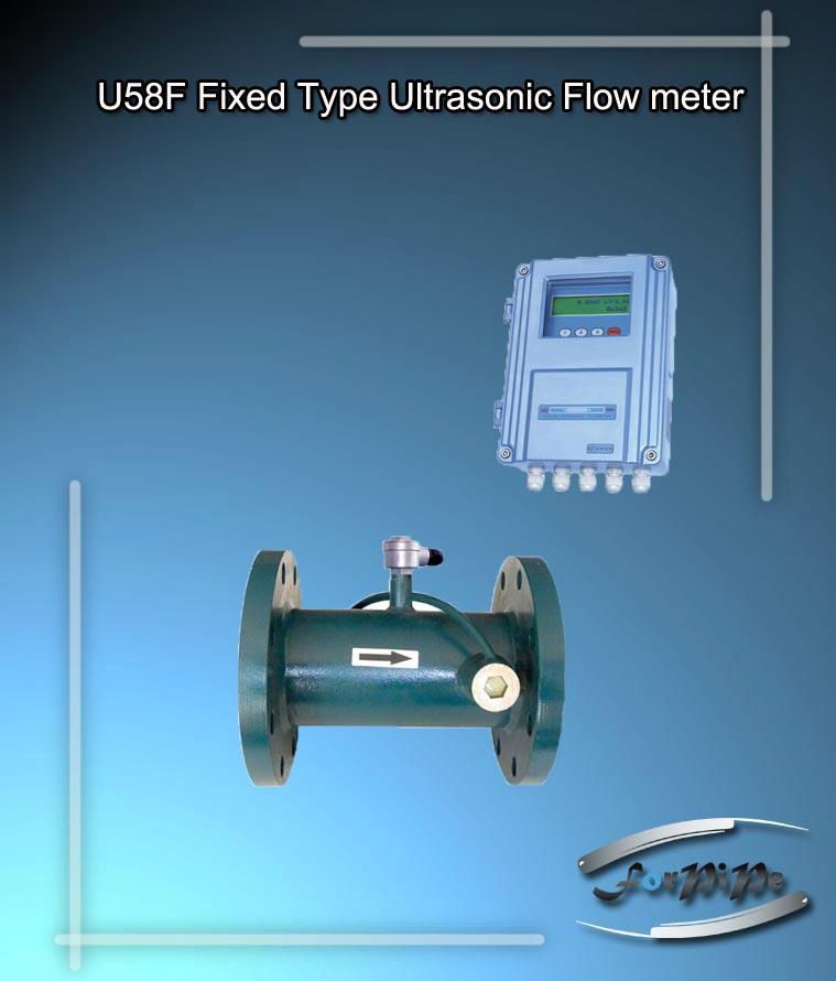 Clamp-on ultrasonic flow meter 2