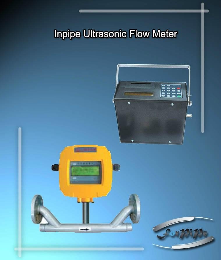 Clamp-on ultrasonic flow meter 3