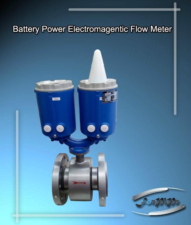 Electromagnetic flow meter 4