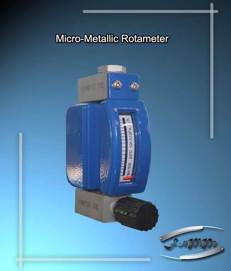  Micro-Metallic Variable Area Flow Meter