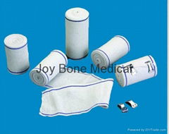 CE & ISO approved Elastic crepe bandage with Blue Brim