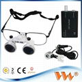 binocular dental surgical loupes with led medical lights dental loupe magnifier 2